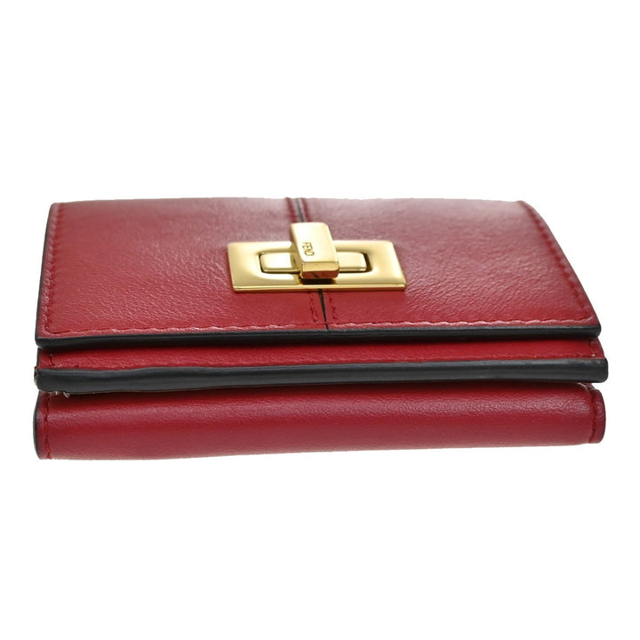 Fendi Peekaboo Wallet Leather