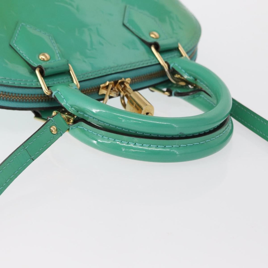 Louis Vuitton Alma Handbag Monogram Vernis