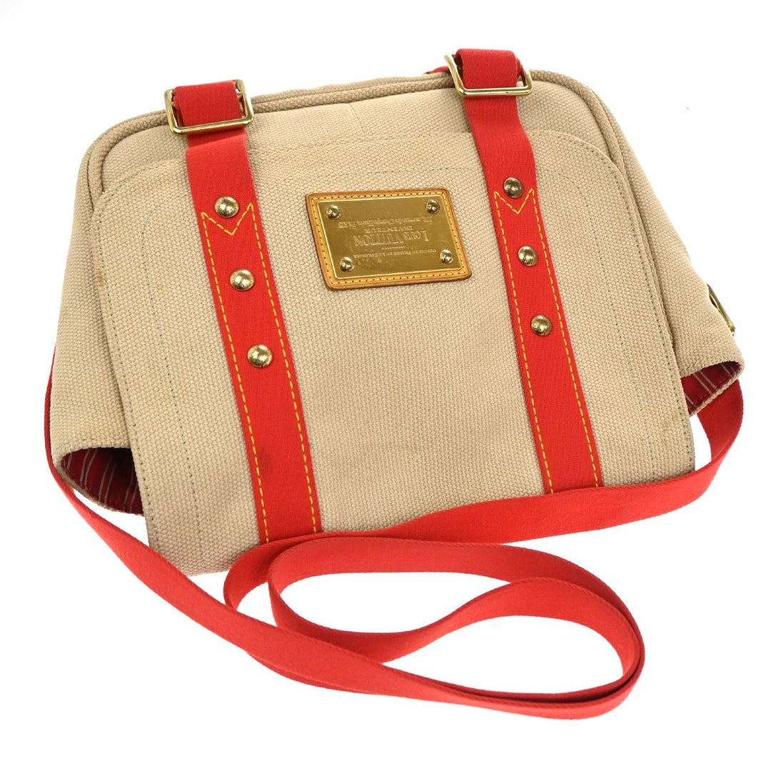 Louis Vuitton Antigua Besace Messenger Bag Canvas