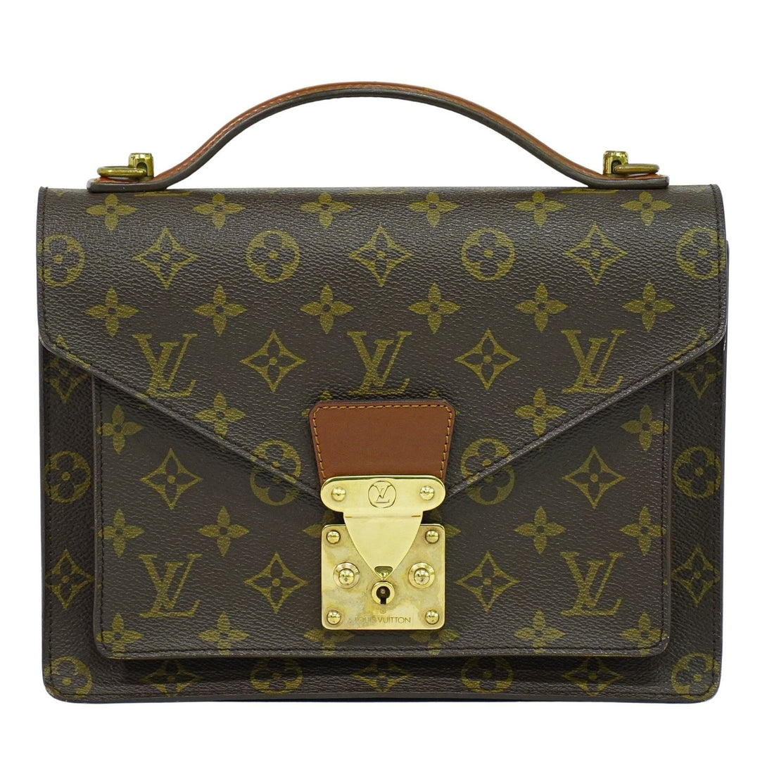 Louis Vuitton Monceau Handbag Monogram Canvas