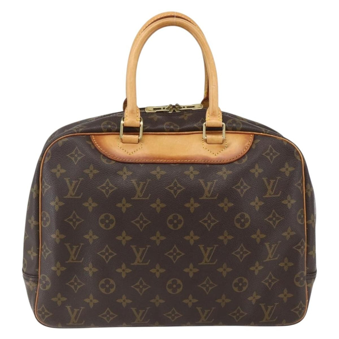 Louis Vuitton Deauville Handbag Monogram Canvas