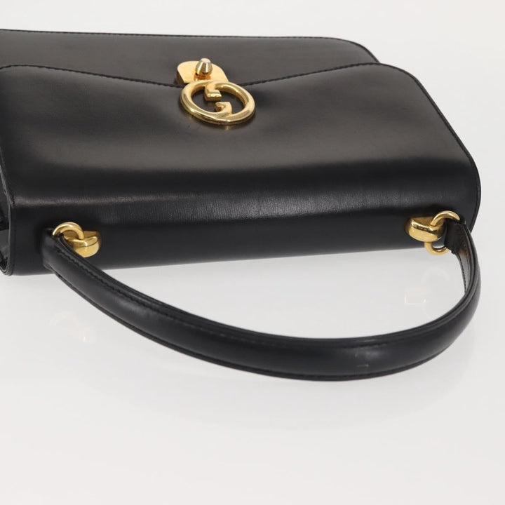 Gucci 1973 Flap Top Handle Bag Leather