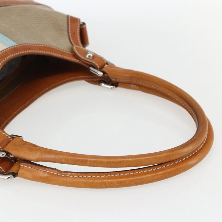 Gucci Reins Web Shoulder Bag Canvas