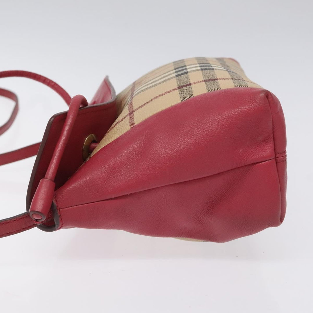 Burberry Nova check Shoulder bag Canvas and Leather
