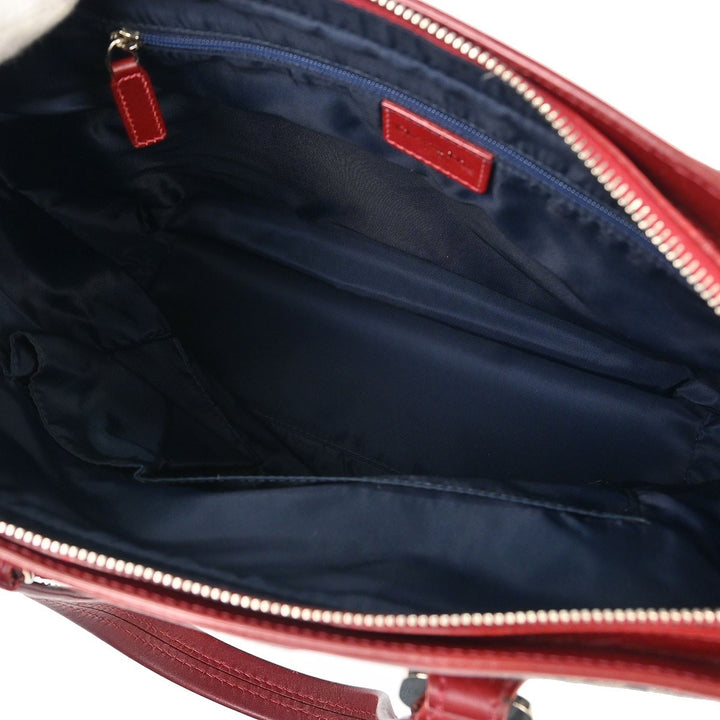 Christian Dior Vintage Trotter Zip Tote Diorissimo Canvas