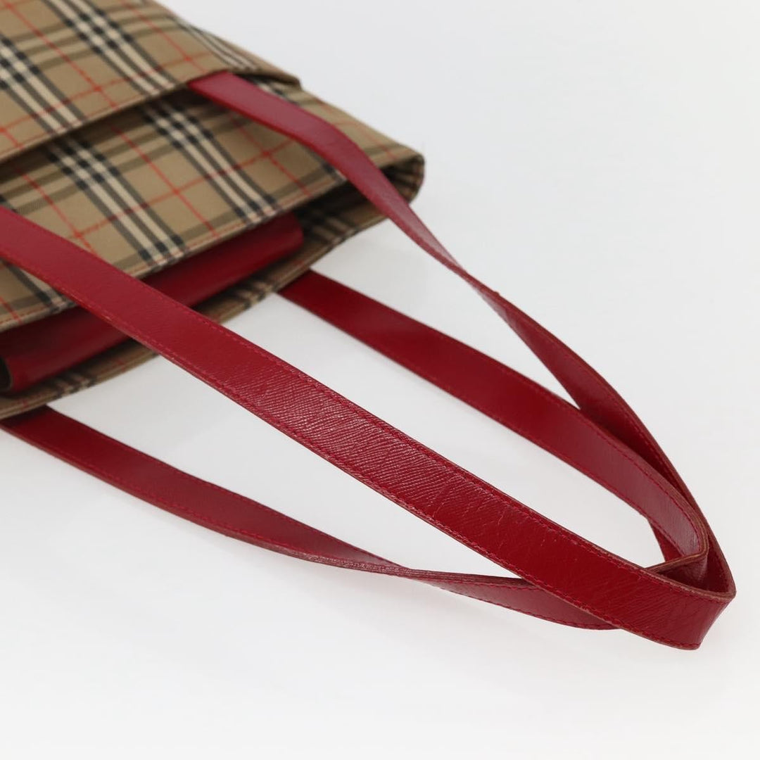 Burberry Nova Check Tote canvas check pattern