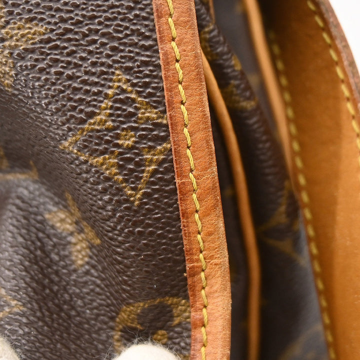 Louis Vuitton Saumur Handbag Monogram Canvas