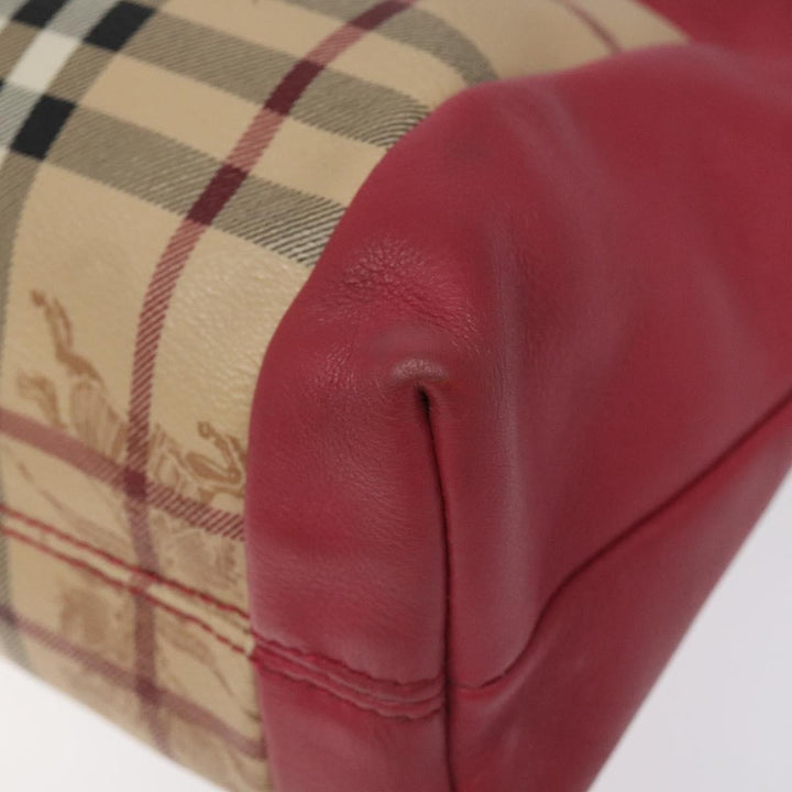 Burberry Nova check Shoulder bag Canvas and Leather