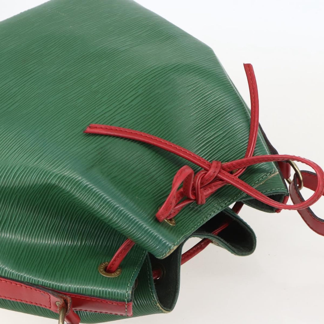 Louis Vuitton Bicolor Petit Noe Handbag Epi Leather