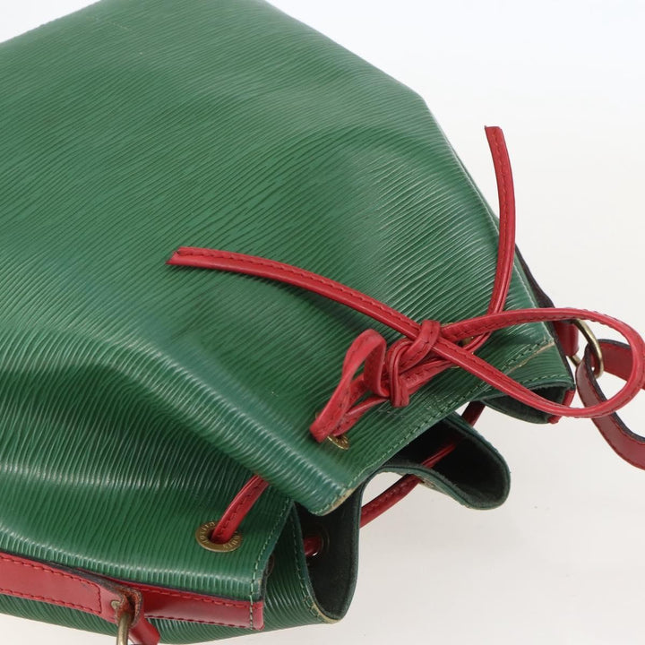 Louis Vuitton Bicolor Petit Noe Handbag Epi Leather