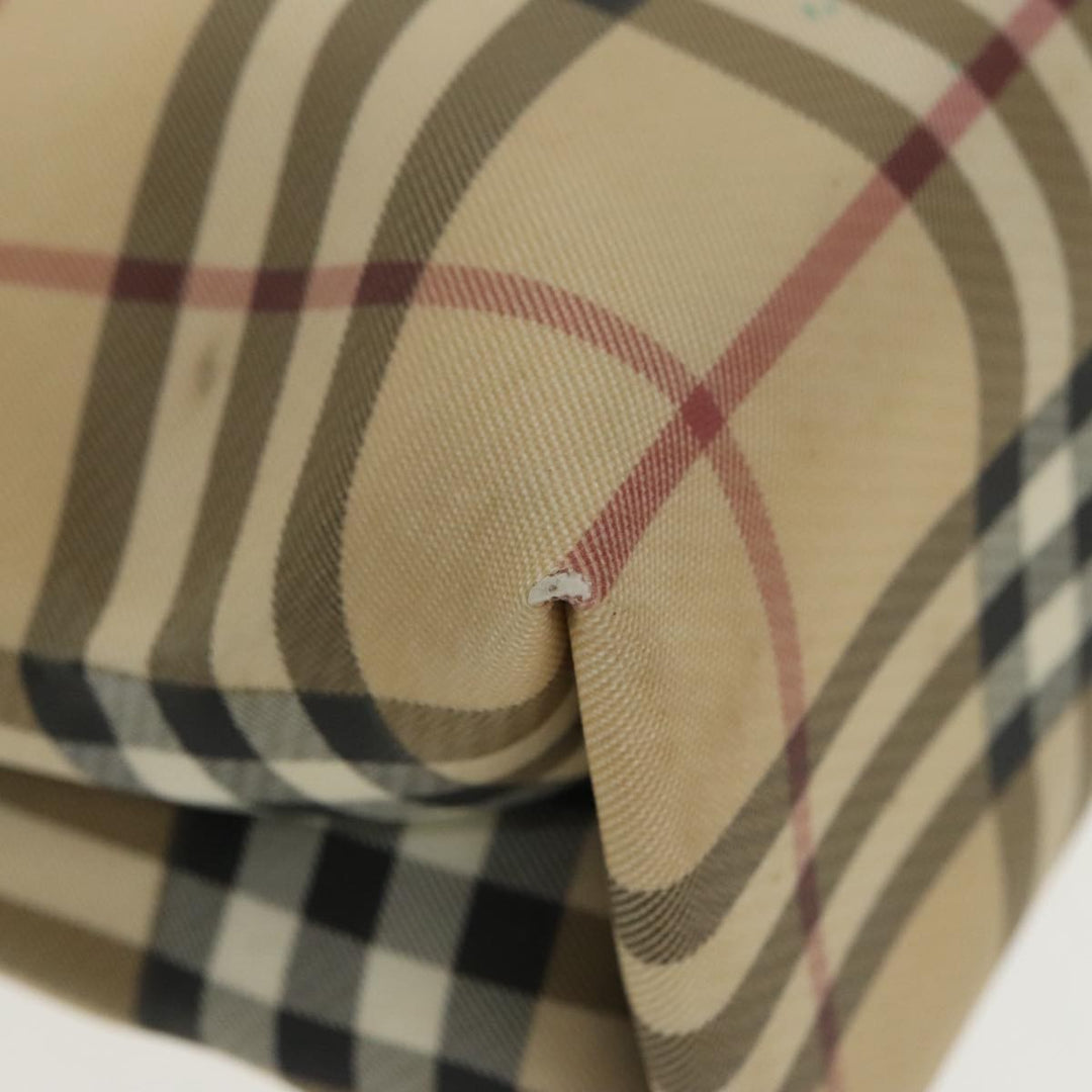 Burberry Nova Check Tote Canvas and Leather