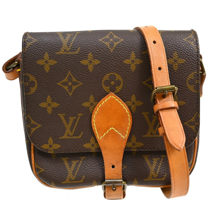 Louis Vuitton Cartouchiere Handbag Monogram Canvas
