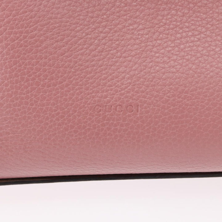 Gucci Bamboo Daily Top Handle Bag Leather