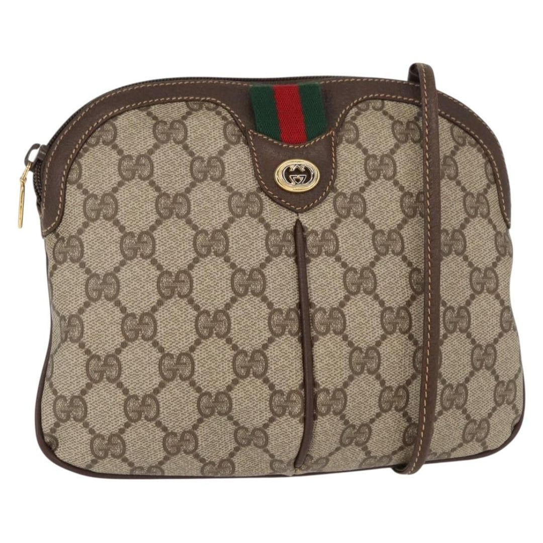 Gucci Vintage Web Crossbody Bag GG Coated Canvas