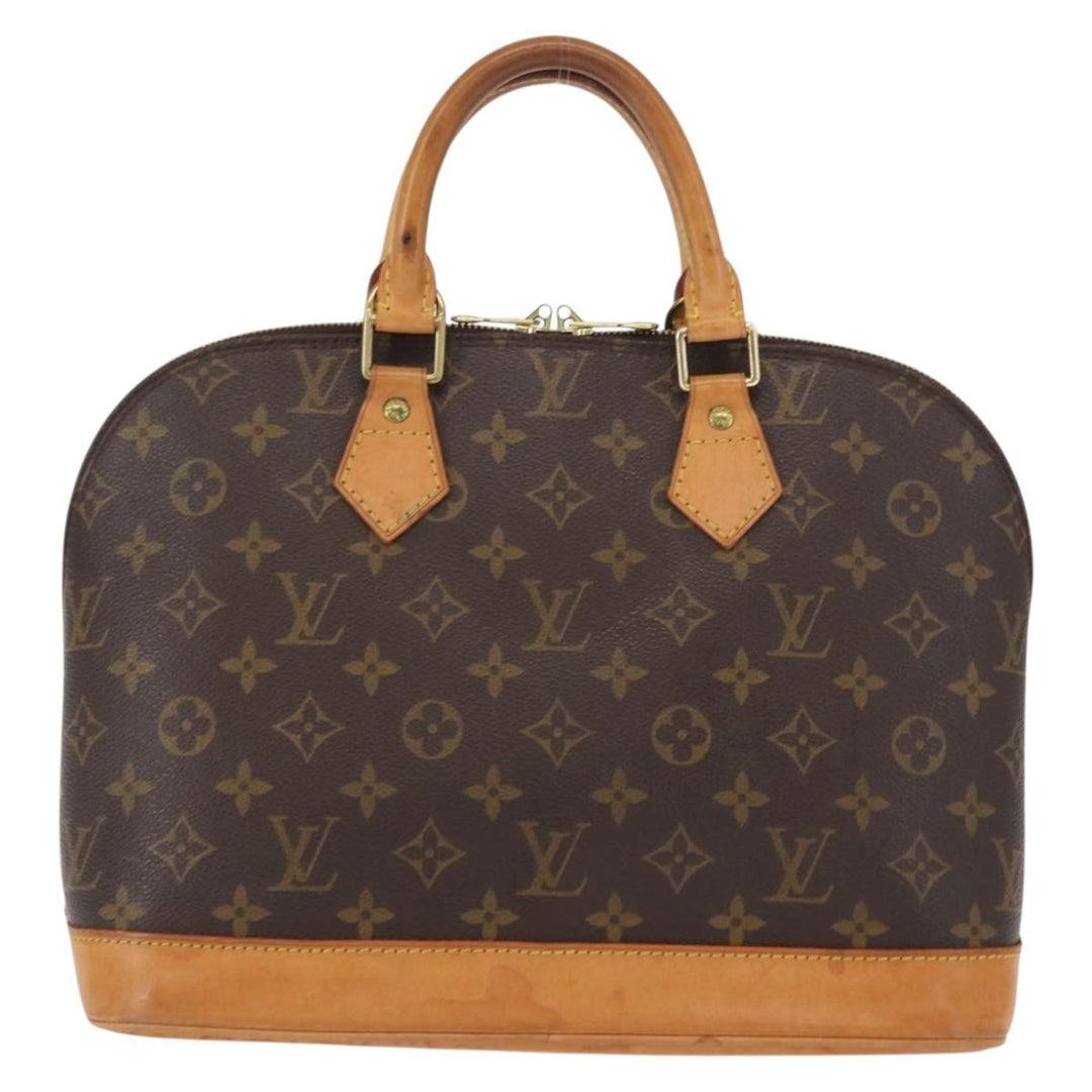 Louis Vuitton Alma Handbag Monogram Canvas