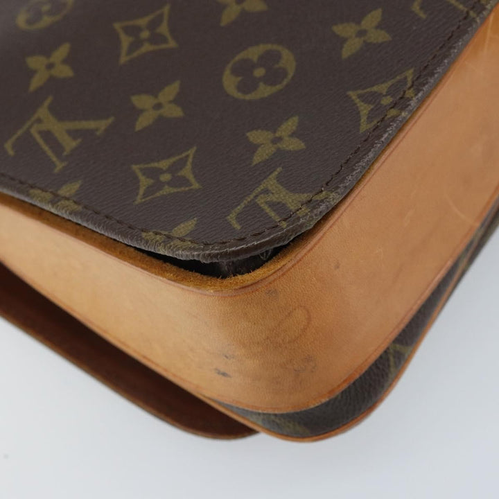 Louis Vuitton Cartouchiere Handbag Monogram Canvas