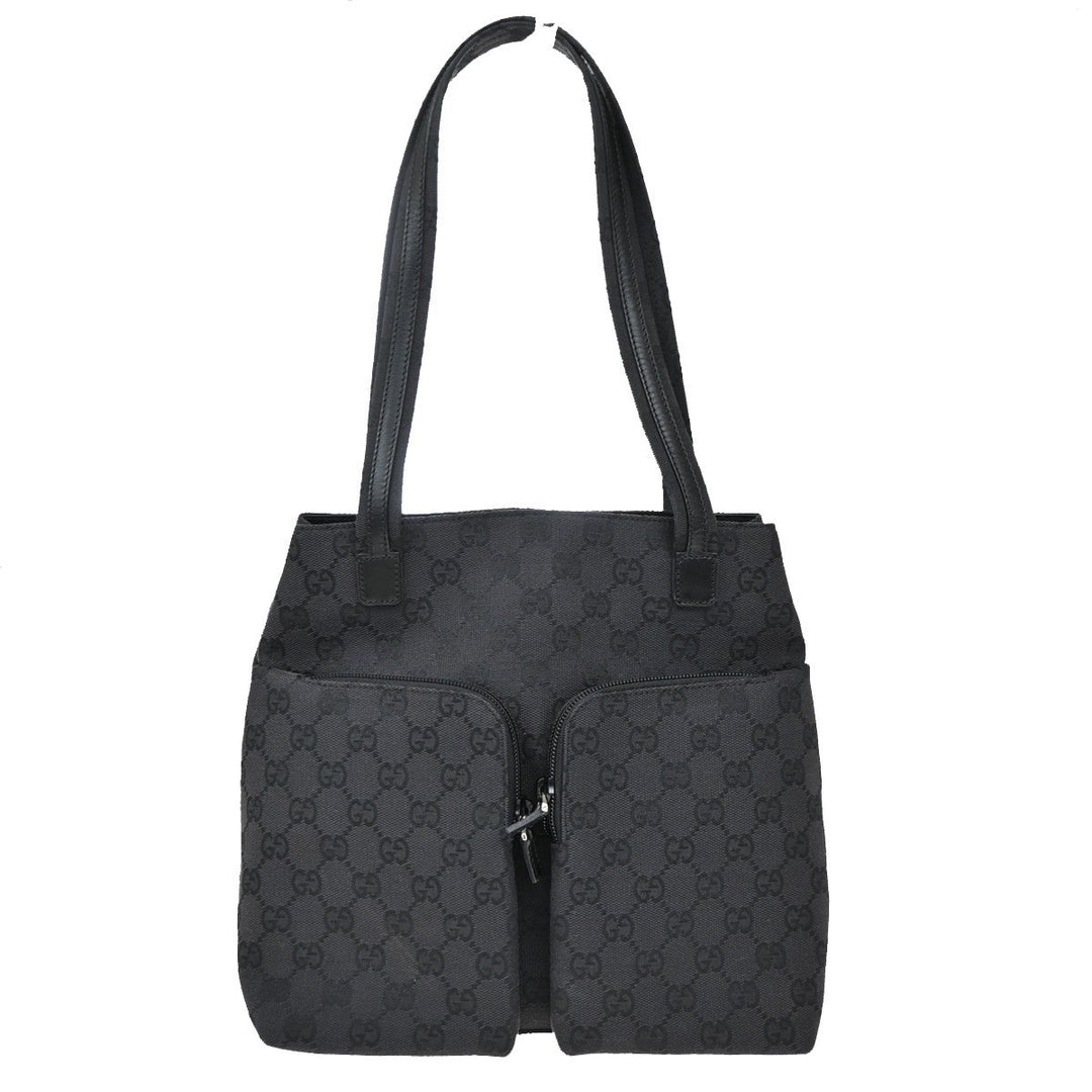 Gucci Double Pocket Tote GG Canvas