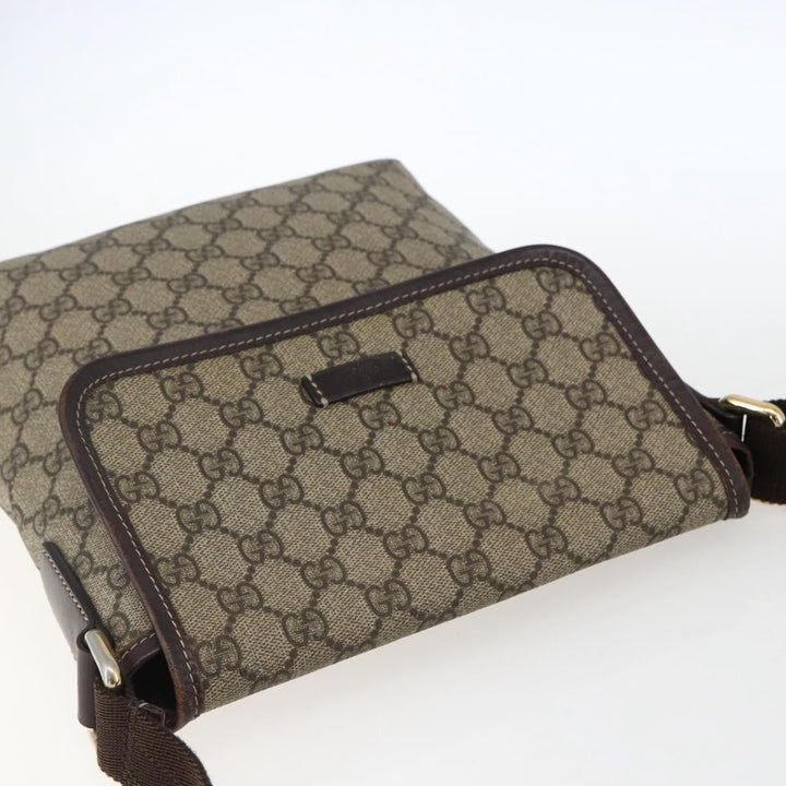 Gucci Flap Messenger GG Coated Canvas