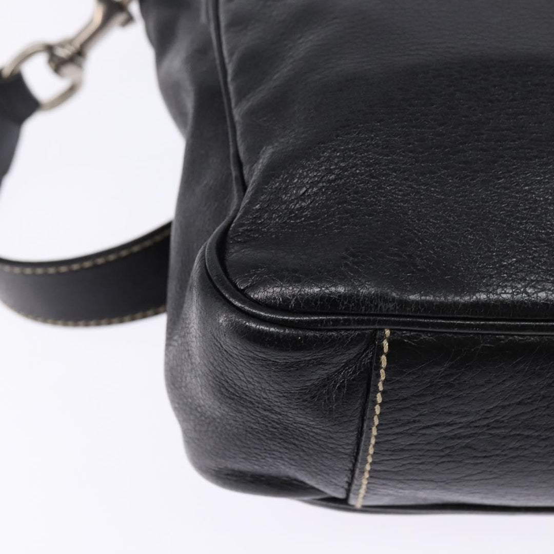 Gucci Front Zip Messenger Leather