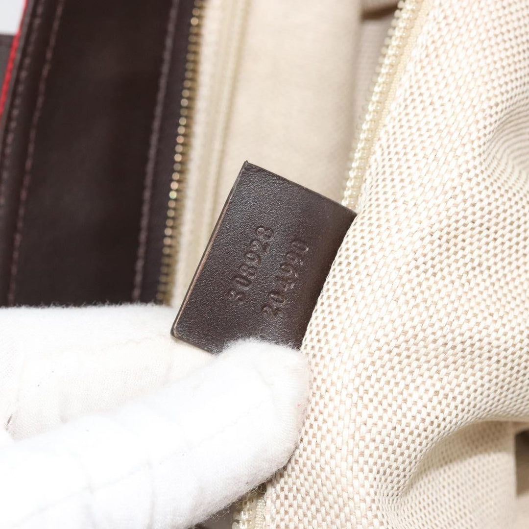 Gucci Original Zip Tote GG Canvas with Leather