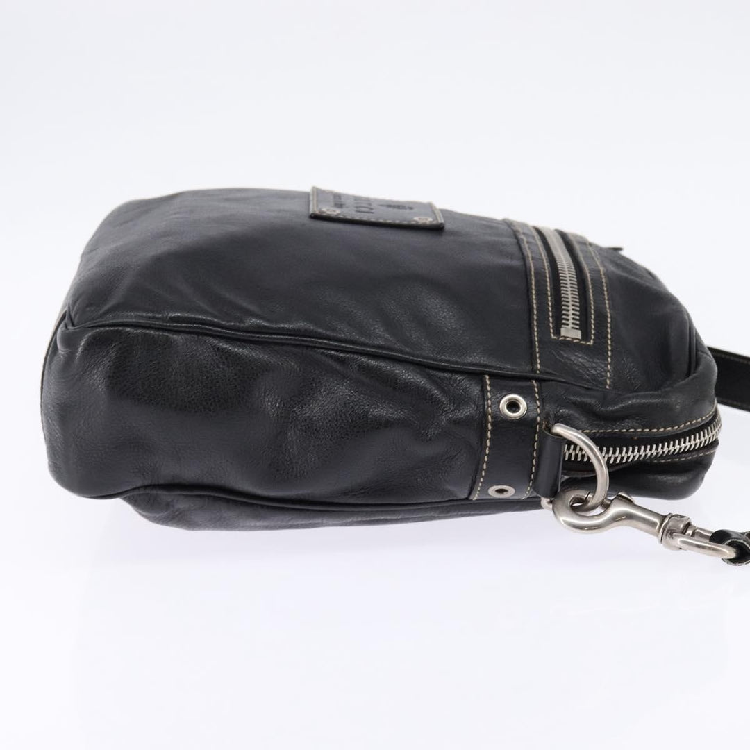 Gucci Front Zip Messenger Leather