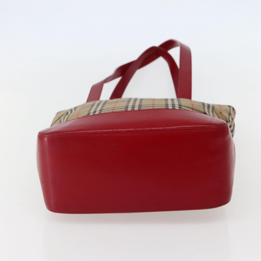 Burberry Nova Check Tote canvas check pattern