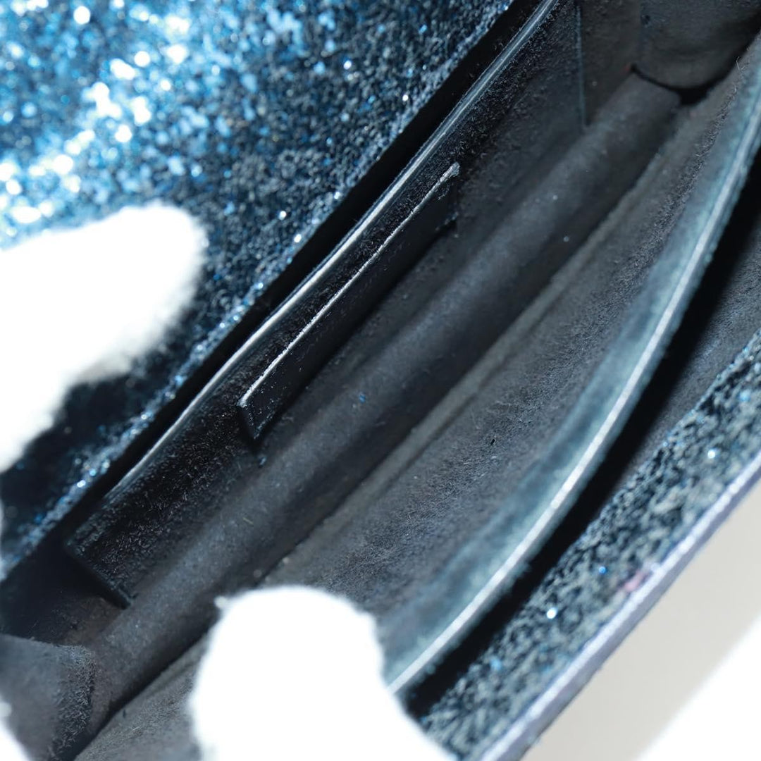 Saint Laurent Sunset Satchel Glitter