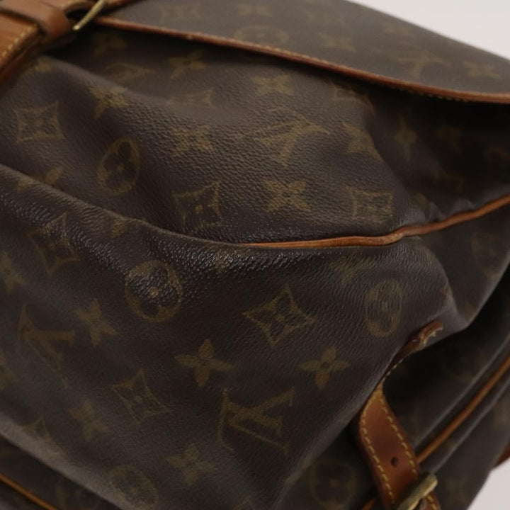 Louis Vuitton Saumur Handbag Monogram Canvas