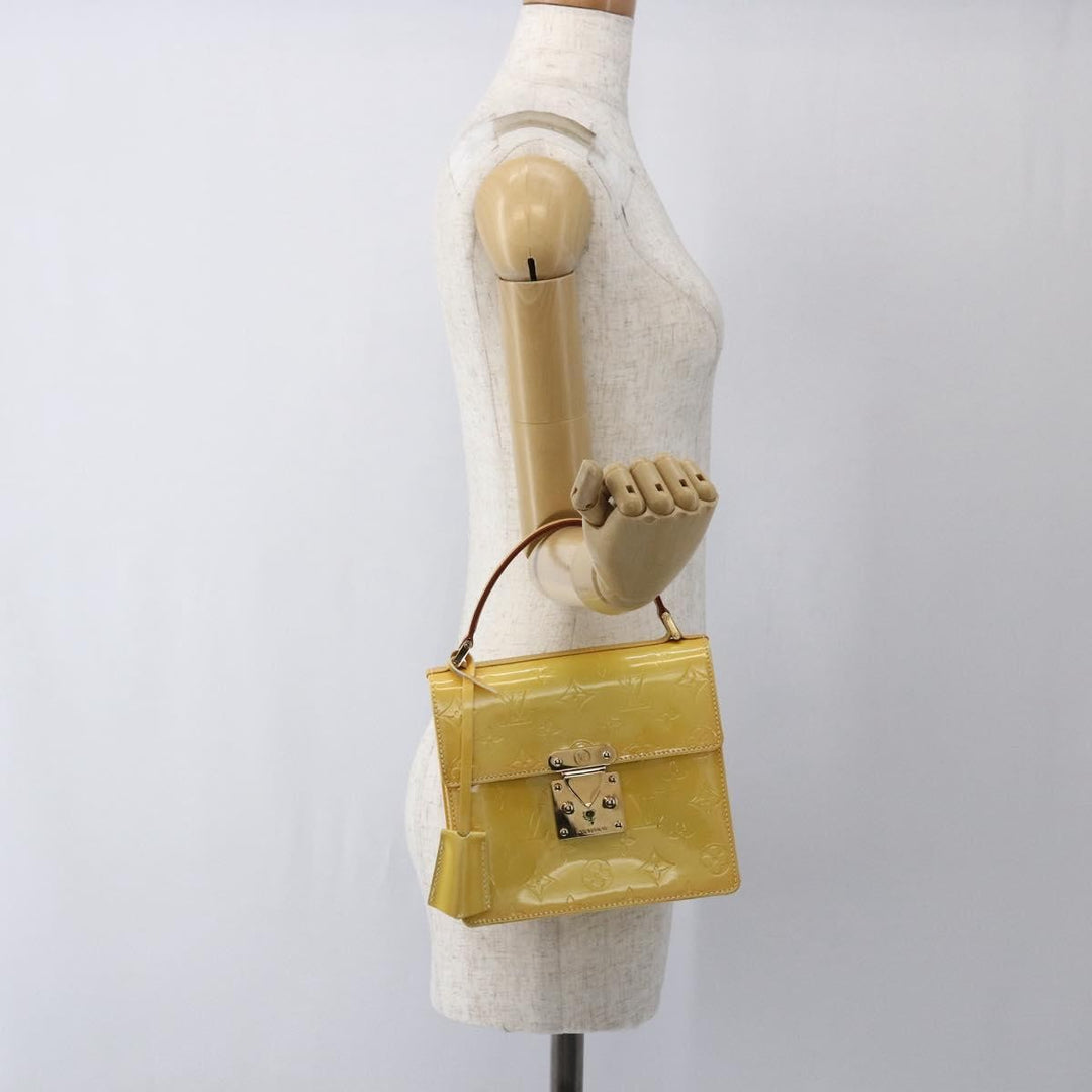 Louis Vuitton Spring Street NM Handbag Patent leather