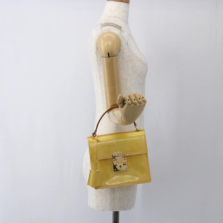 Louis Vuitton Spring Street NM Handbag Patent leather