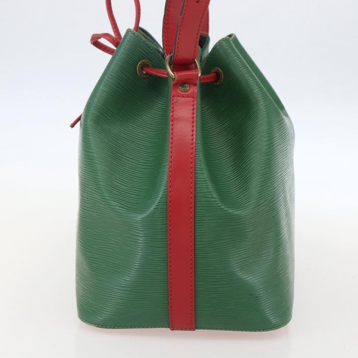 Louis Vuitton Bicolor Petit Noe Handbag Epi Leather