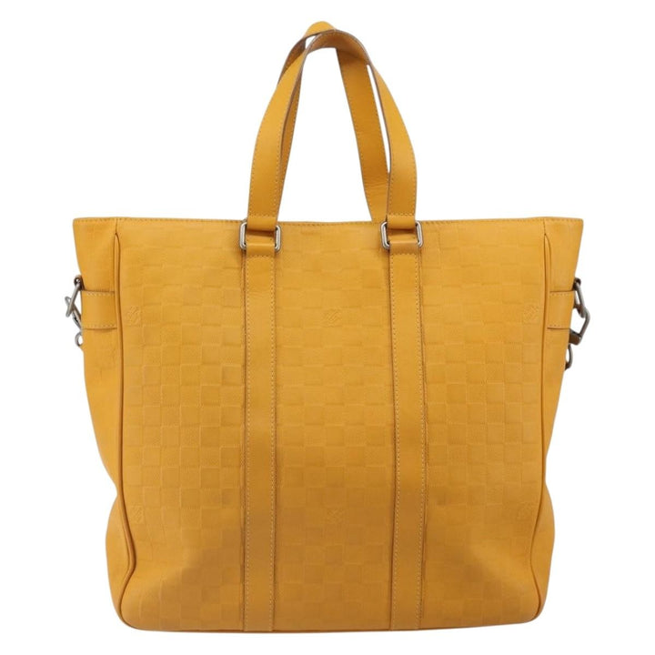 Louis Vuitton Tadao Handbag Damier Infini Leather