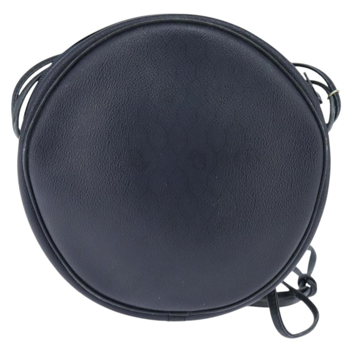Christian Dior Vintage Honeycomb Shoulder Bag Canvas and Leather