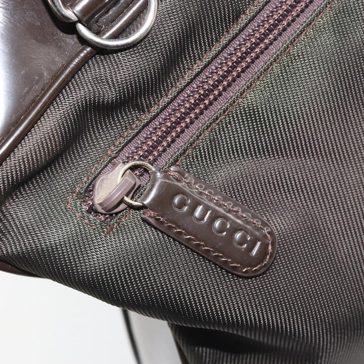 Gucci Vintage Bamboo Handle Bag Nylon