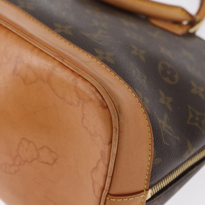 Louis Vuitton Alma Handbag Monogram Canvas