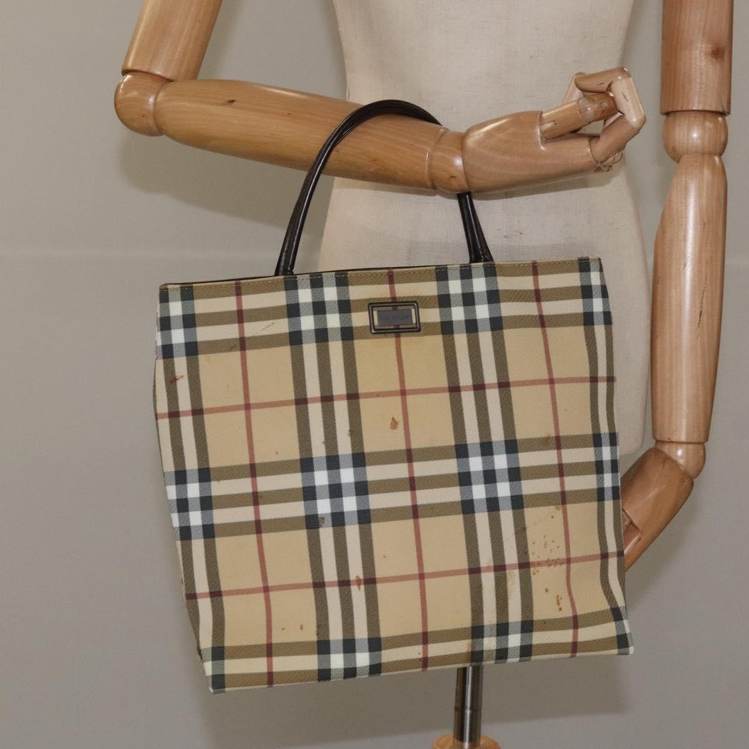 Burberry Nova Check Handbag Nova Check Canvas