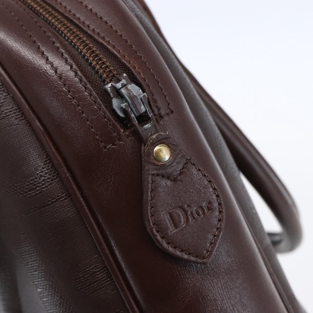 Christian Dior Vintage Trotter Handbag Canvas