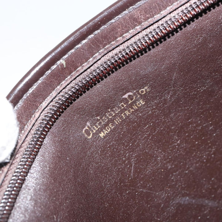 Christian Dior Vintage Trotter Shoulder Bag Canvas