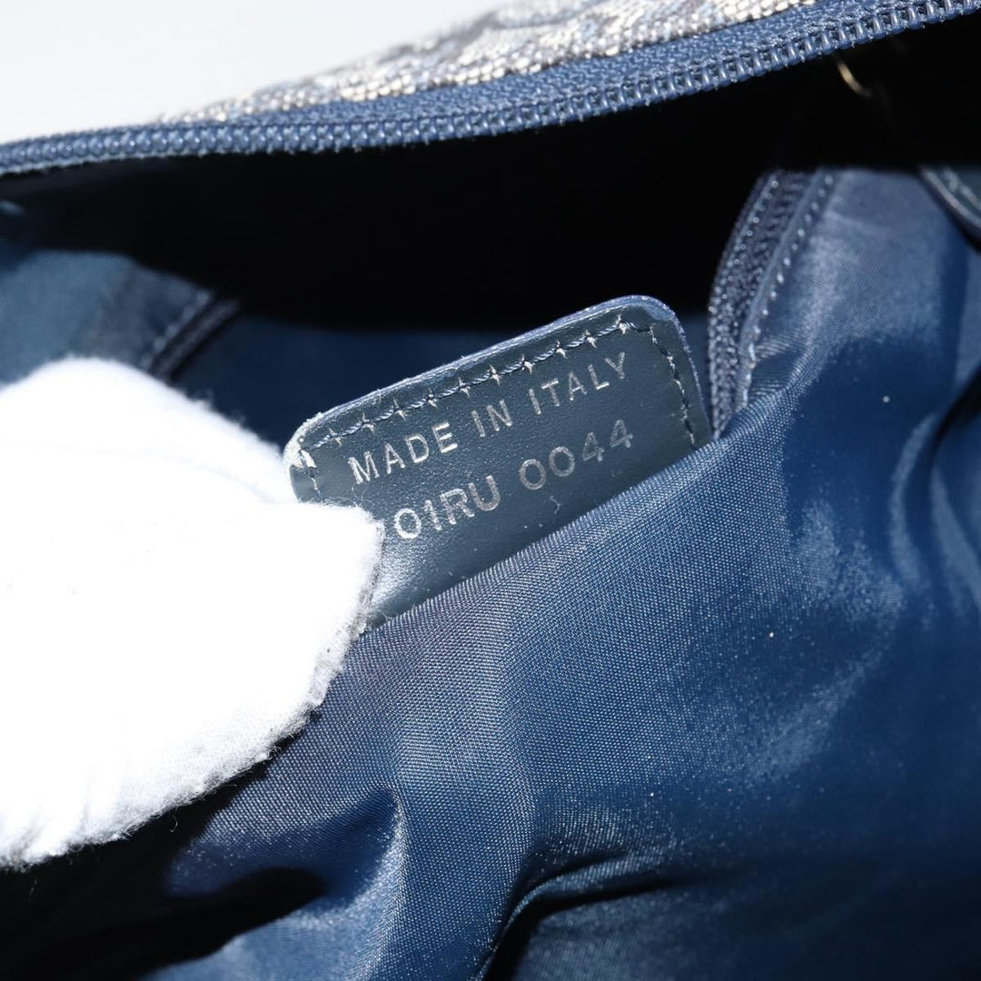 Christian Dior Vintage Trotter Shoulder Bag Canvas