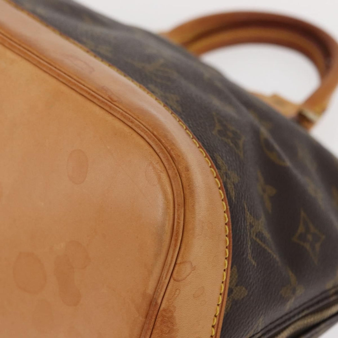 Louis Vuitton Alma Handbag Monogram Canvas