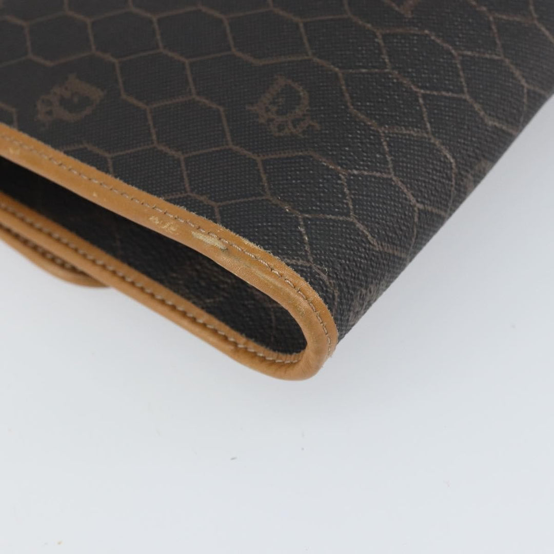 Christian Dior Vintage Honeycomb chain Canvas