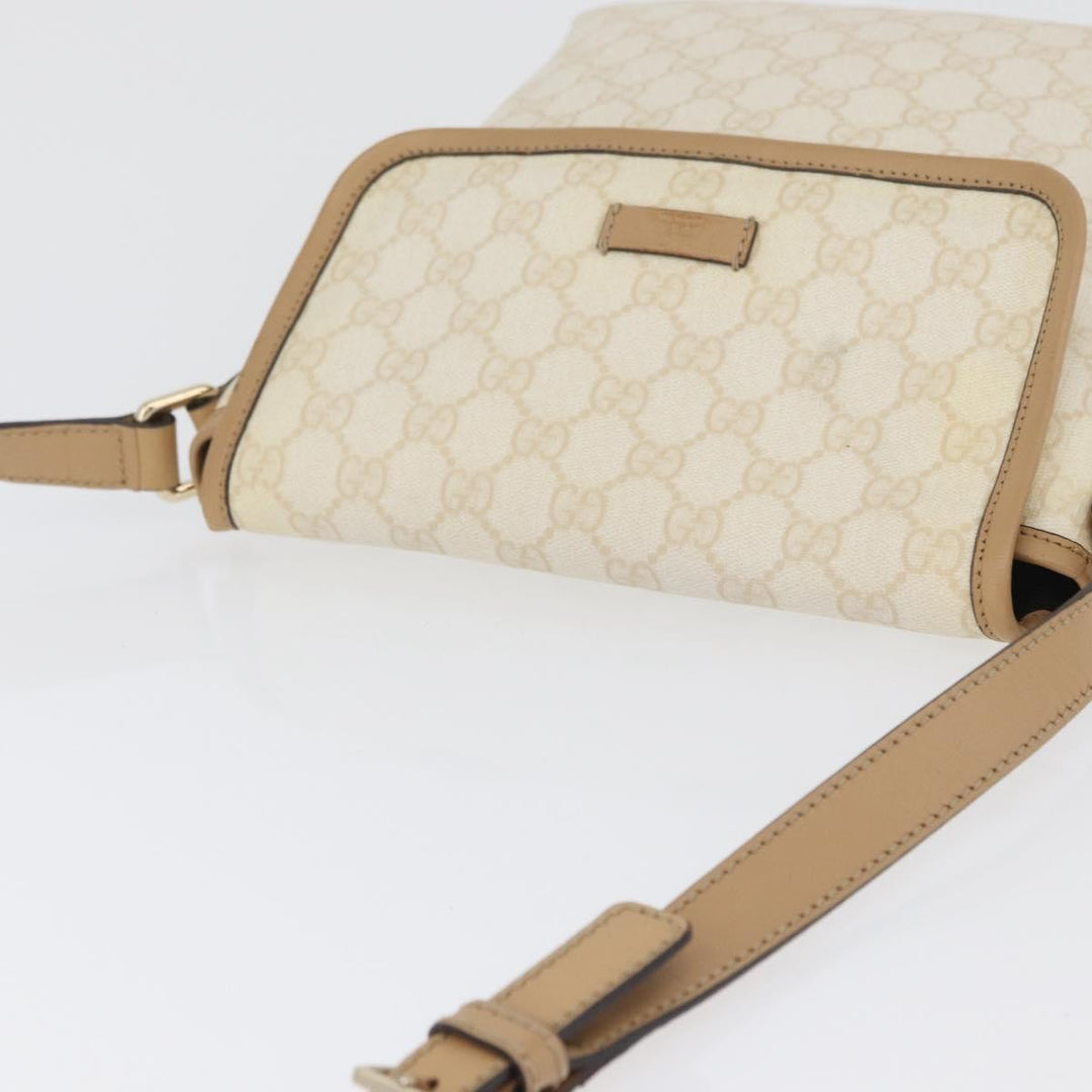 Gucci Flap Messenger GG Coated Canvas