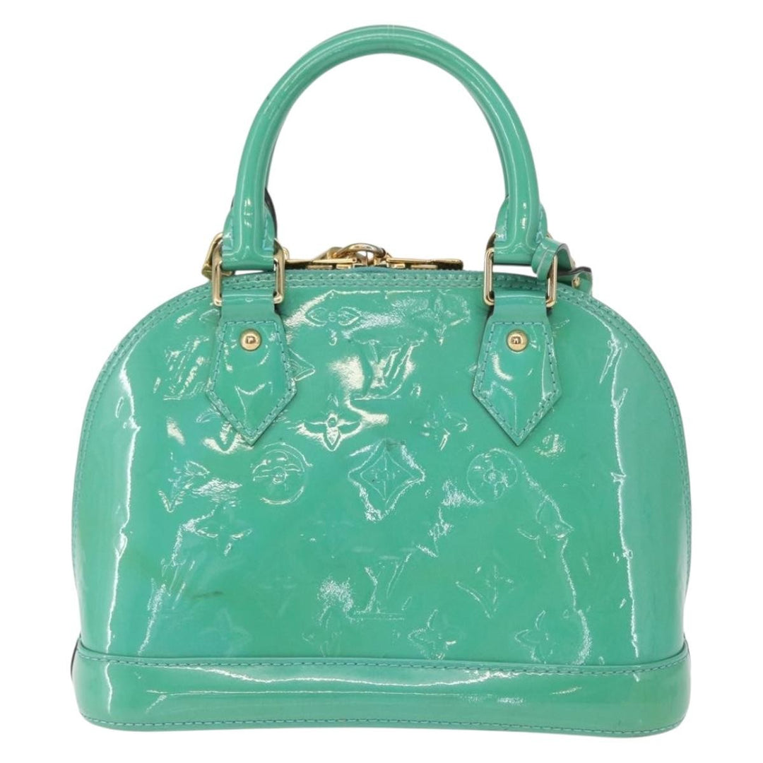 Louis Vuitton Alma Handbag Monogram Vernis