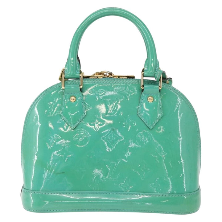 Louis Vuitton Alma Handbag Monogram Vernis