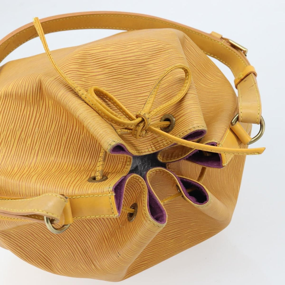 Louis Vuitton Petit Noe NM Handbag Epi Leather
