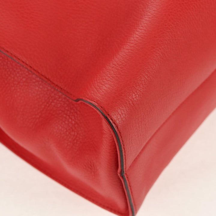Gucci Grand Prix Interlocking GG Tote Grainy Leather