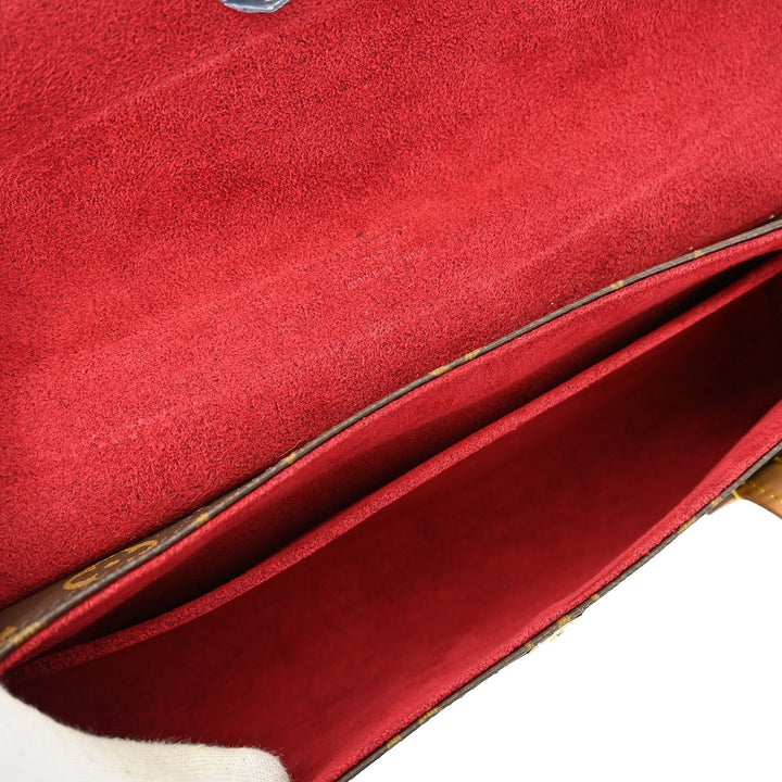 Louis Vuitton Sonatine Handbag Monogram Canvas