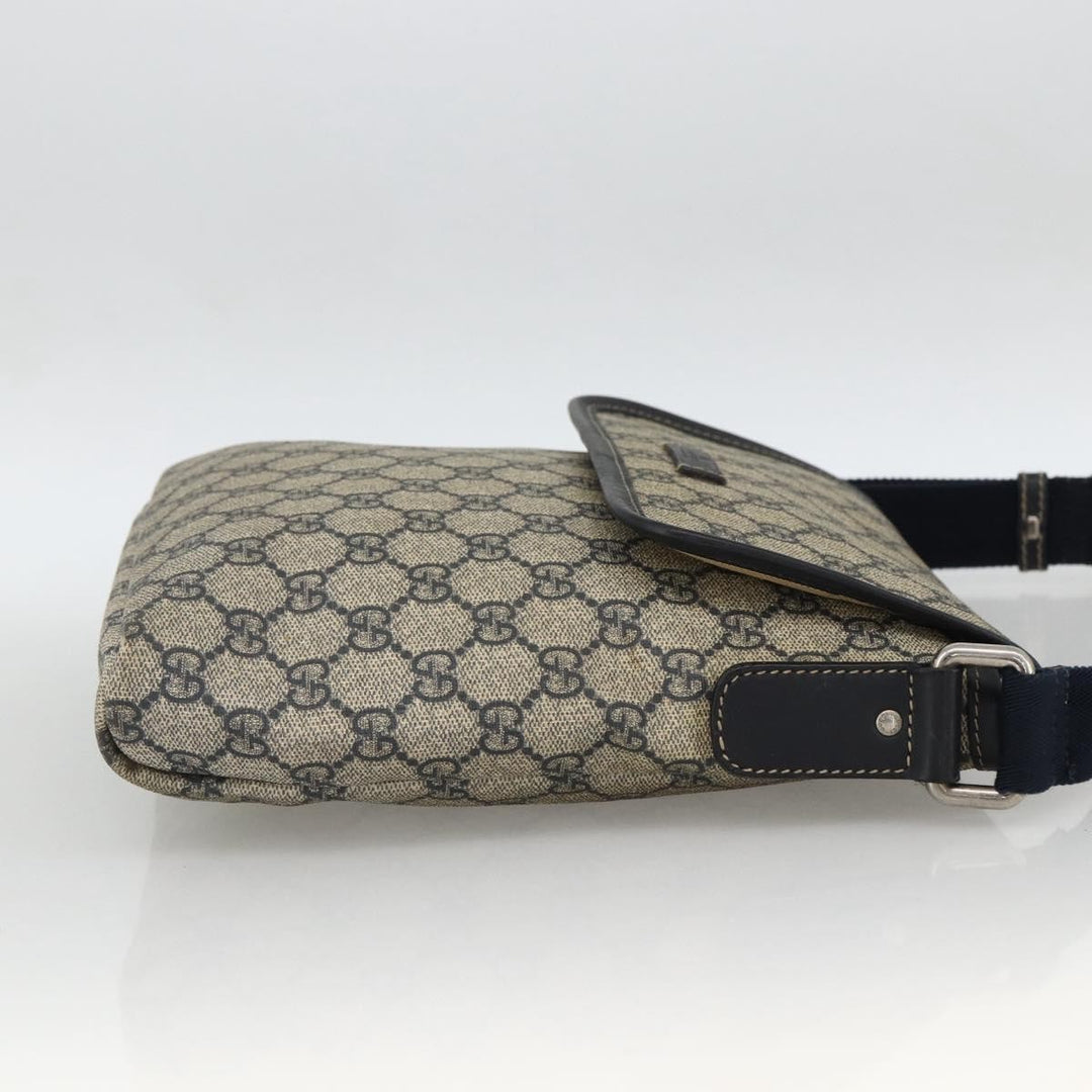 Gucci Flap Messenger GG Coated Canvas