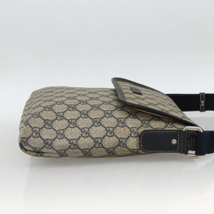 Gucci Flap Messenger GG Coated Canvas
