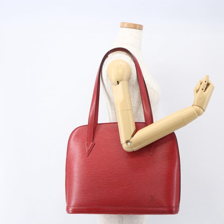 Louis Vuitton Lussac Handbag Epi Leather